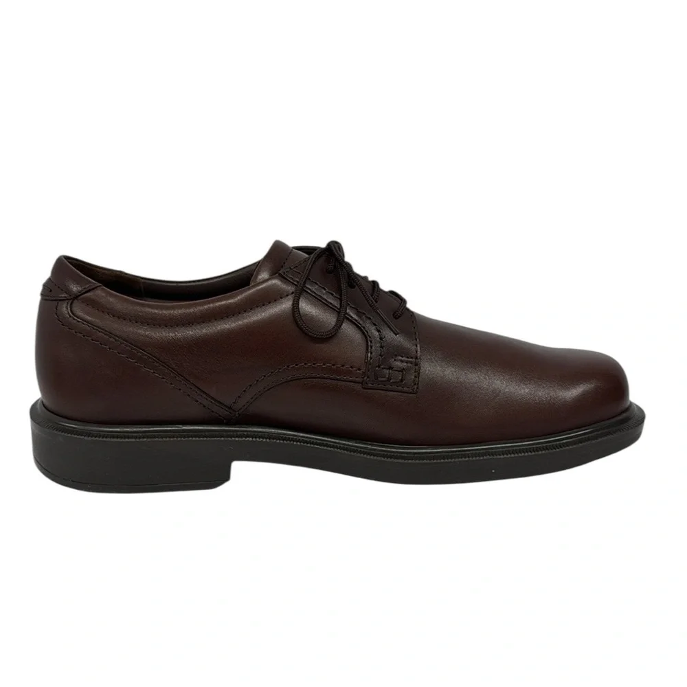 New SAS Ambassador Brown Leather Comfort Oxford Lace Up Men's Dress Shoes 10 N
